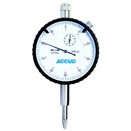  Accud Mekanik Komparatör Saati 10mm Kulaklı 223-010-11
